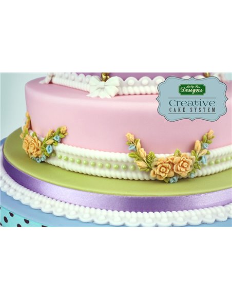 Molde silicona Guirnaldas y rosas Katy Sue