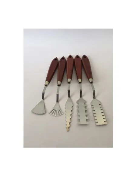 Set 5 espátulas profesionales para modelar
