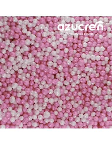 Nonpareils rosa y blanco 90 g Azucren