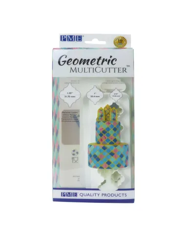 Set 3 Multicortadores Geométricos Árabe PME