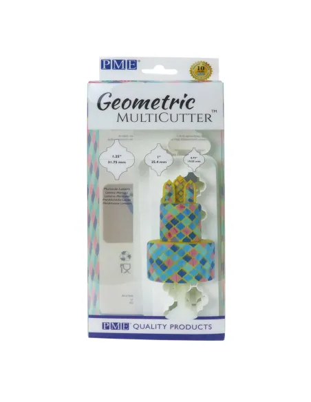 Set 3 Multicortadores Geométricos Árabe PME