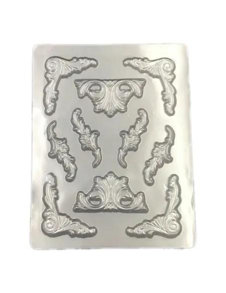 Molde piruletas chocolate Cenefas