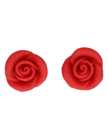 Set 6 Rosas mazapán rojas Funcakes