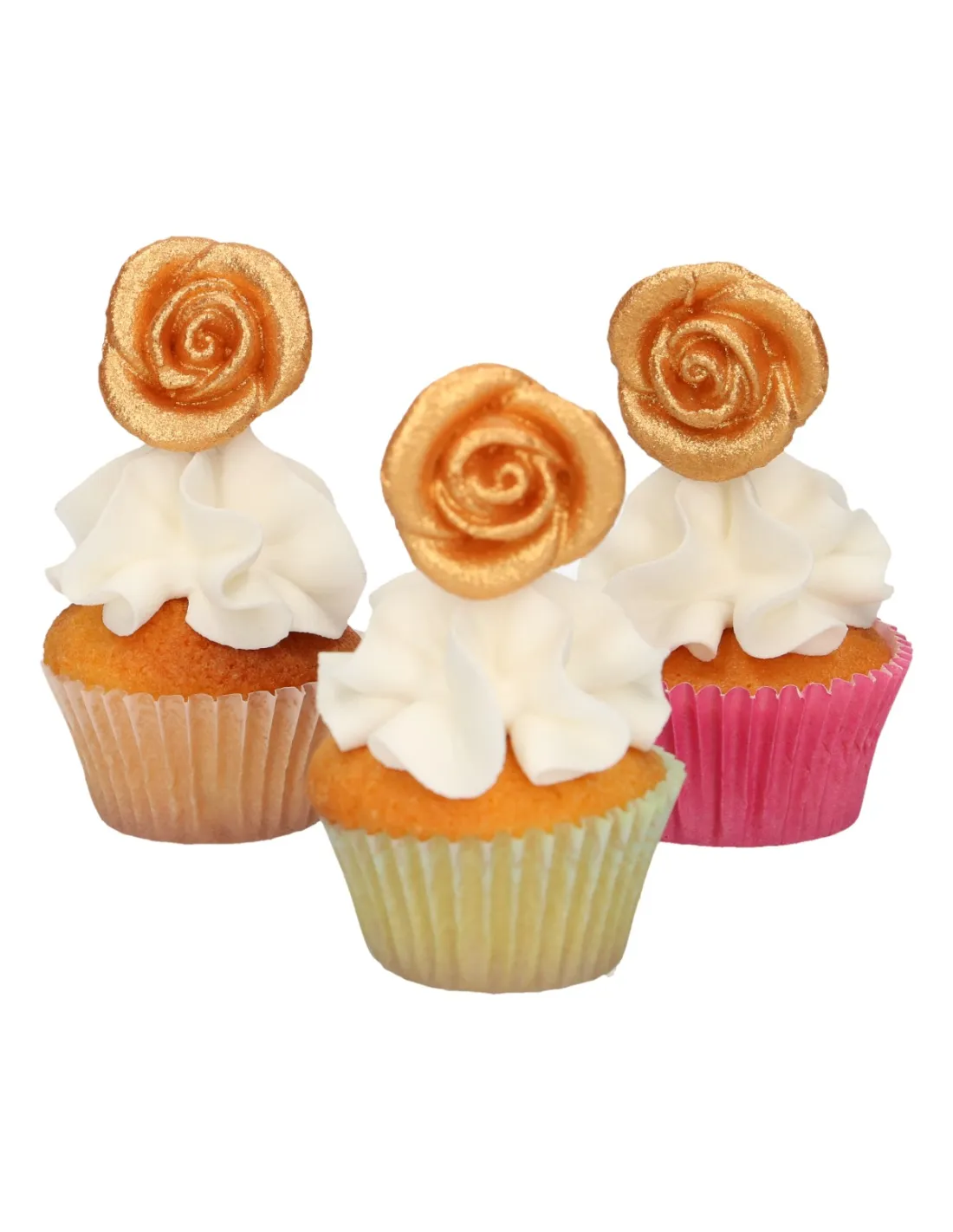 Purpurina comestible dorada - Funcakes