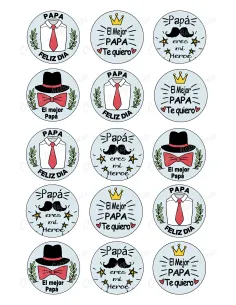 Papel azúcar Día del Padre II