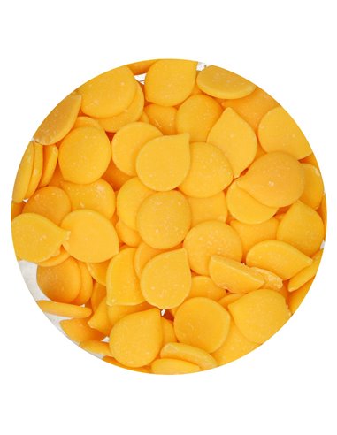 Deco Melts Amarillo 250 g Funcakes
