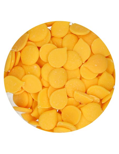 Deco Melts Amarillo 250 g Funcakes