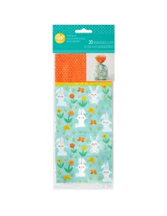 Set 20 Bolsas Conejito de Pascua - Wilton