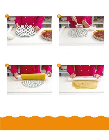 Cortador para Crostata corazones - Decora