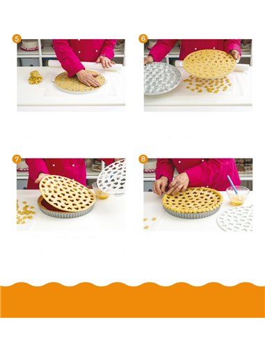 Cortador para Crostata corazones - Decora