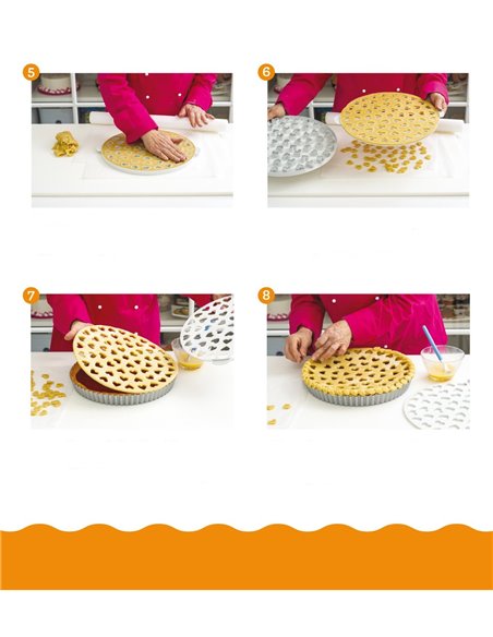 Cortador para Crostata corazones - Decora