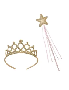 Set Diadema con tiara y varita