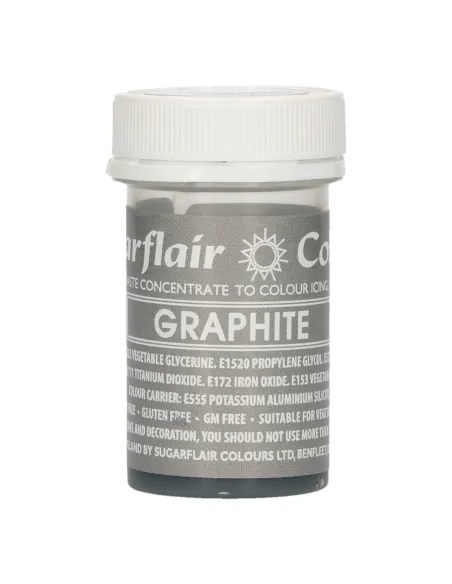 Colorante en pasta Grafito Sugarflair