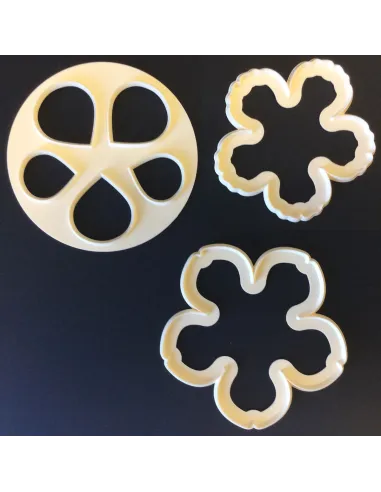 Set 3 cortadores Rosa inglesa FMM