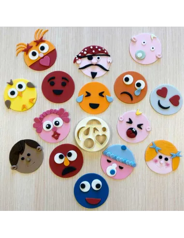 Cortador Caras divertidas FMM