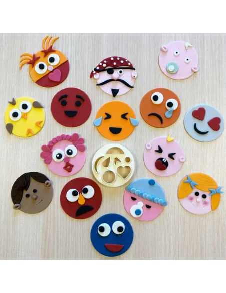 Cortador Caras divertidas FMM