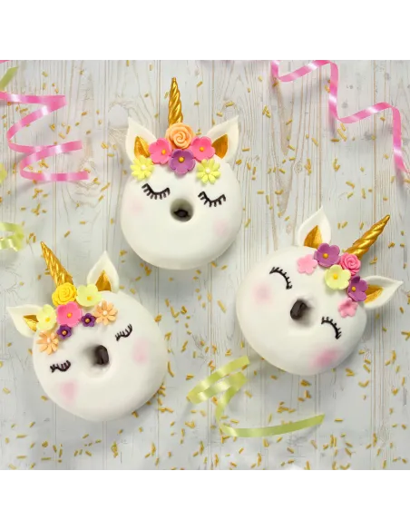 Set 3 cortadores Unicornio Pop It®
