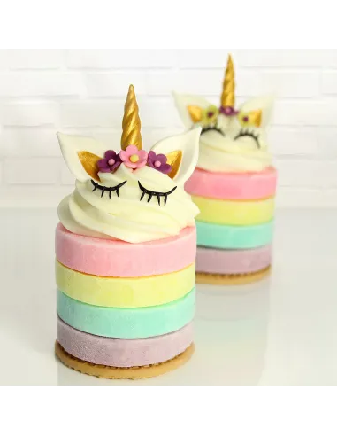 Set 3 cortadores Unicornio Pop It®