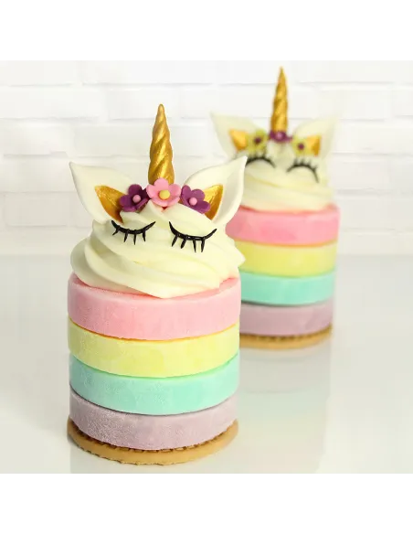 Set 3 cortadores Unicornio Pop It®
