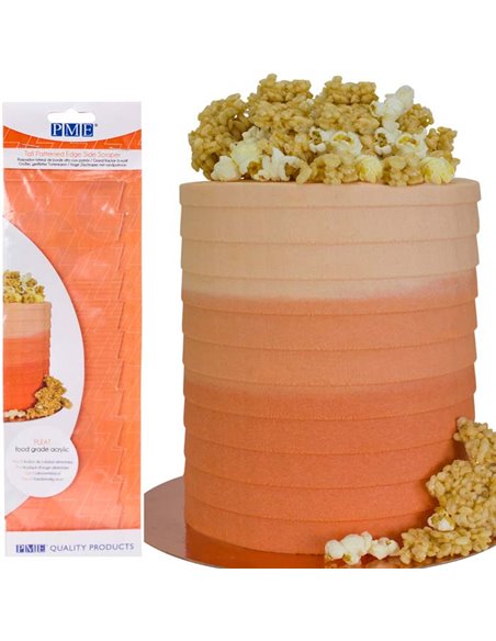 Rascador lateral bordes altos plisado PME