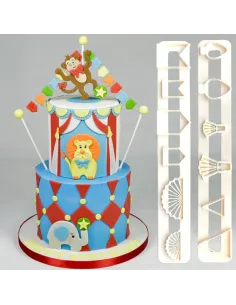 Cortadores regla Guirnaldas decorativas FMM