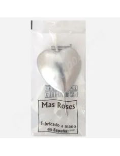 Vela Corazón Plata
