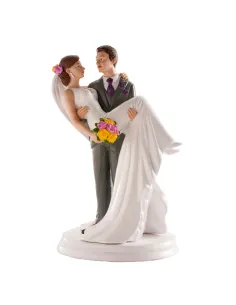 Figura novios Mujer en Brazos 20 cm