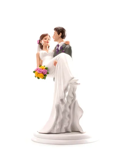 Figura novios Mujer en Brazos 20 cm