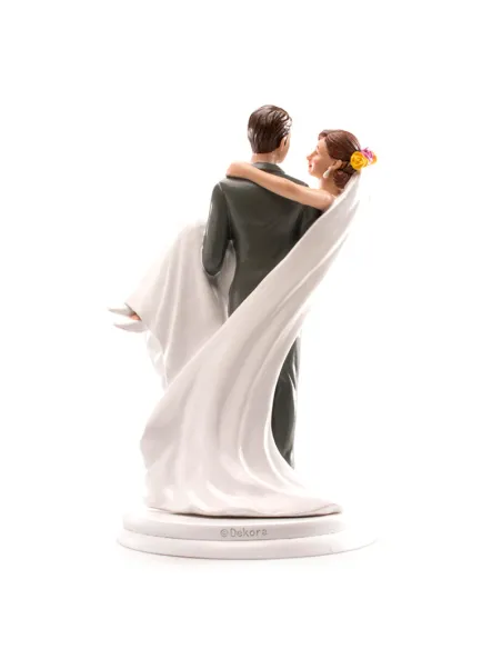 Figura novios Mujer en Brazos 20 cm