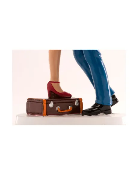 Figura novios Maleta 16 cm