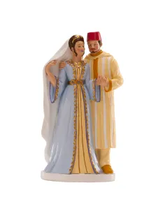 Figura novios Oriental Style 18 cm