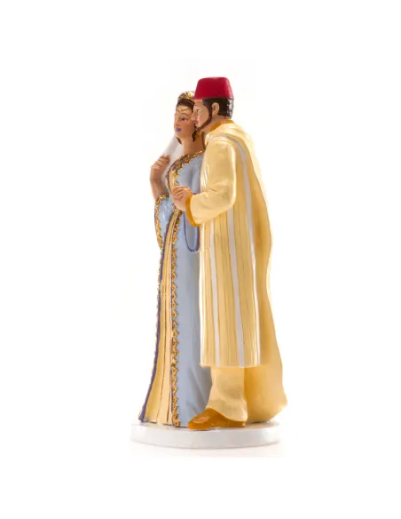 Figura novios Oriental Style 18 cm