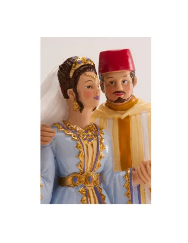 Figura novios Oriental Style 18 cm