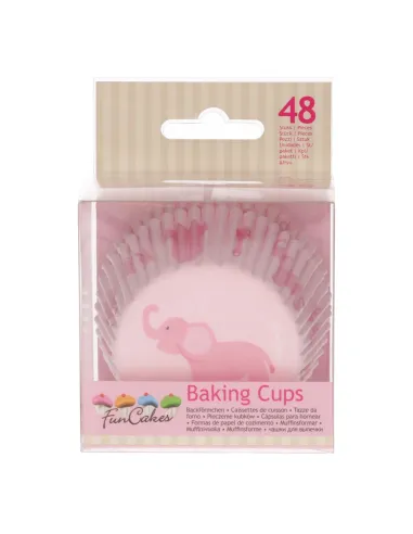 Cápsulas de papel Baby Girl Funcakes