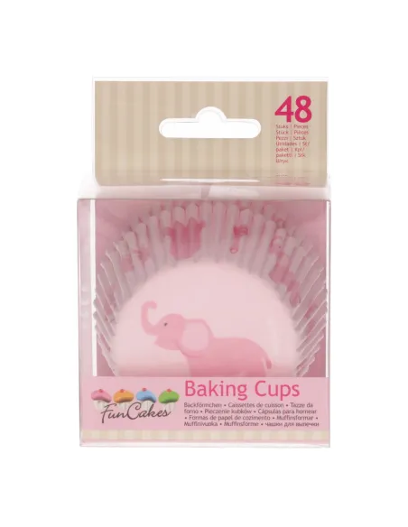 Cápsulas de papel Baby Girl Funcakes