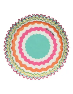 Cápsulas de papel colores Chevrón Funcakes