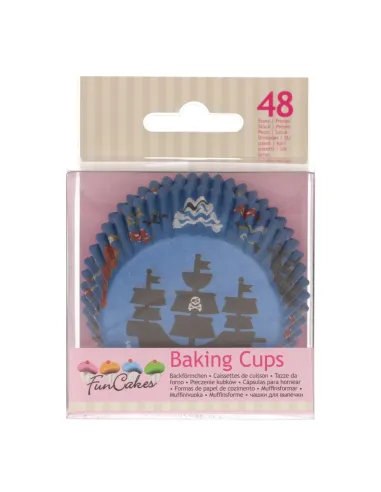 Cápsulas de papel Piratas Funcakes