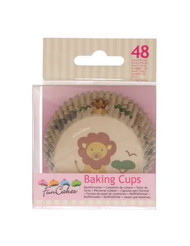 Cápsulas de papel Safari Funcakes