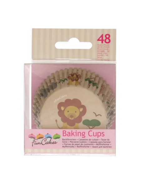 Cápsulas de papel Safari Funcakes