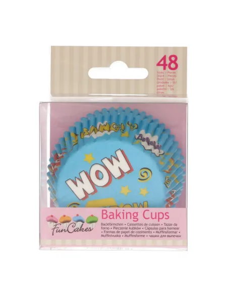 Cápsulas de papel Superhéroes Funcakes