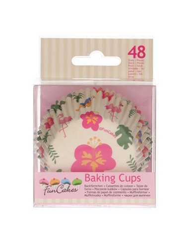 Cápsulas de papel Tropical Funcakes