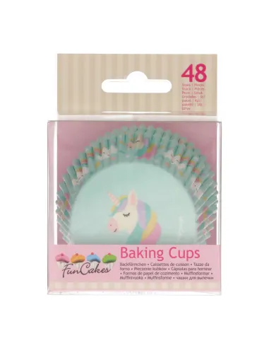 Cápsulas de papel Unicornio Funcakes