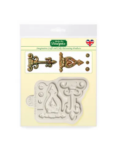 Molde silicona Bisagras y Tornillos Katy Sue