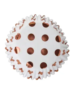 Cápsulas de aluminio Lunares Oro Rosado PME