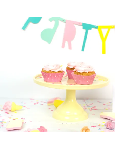 Stand para tartas Amarillo 23,5 cm