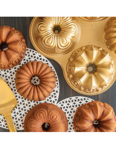 Molde Quartet Bundt Pan Nordic Ware
