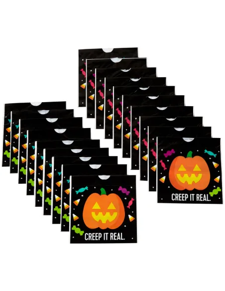 Set 18 bolsas Calabaza Halloween Wilton