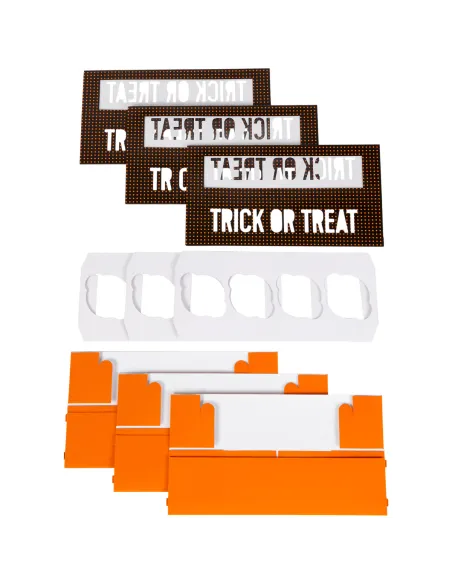 Set 3 cajas Truco o Trato Halloween Wilton