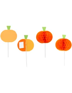 Set 12 topper Calabaza Halloween Wilton