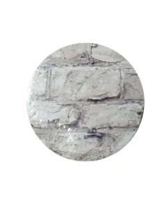 Base redonda 3 mm efecto Piedra 20 cm